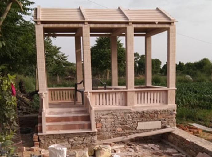 Sandstone Gazebo